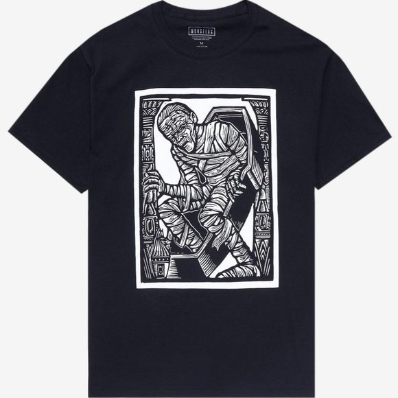 ❤️NWT VINTAGE HOT TOPIC UNIVERSAL MONSTERS MUMMY TEE SHIRT GRAPHIC HALLOWEEN 2X - Picture 1 of 7